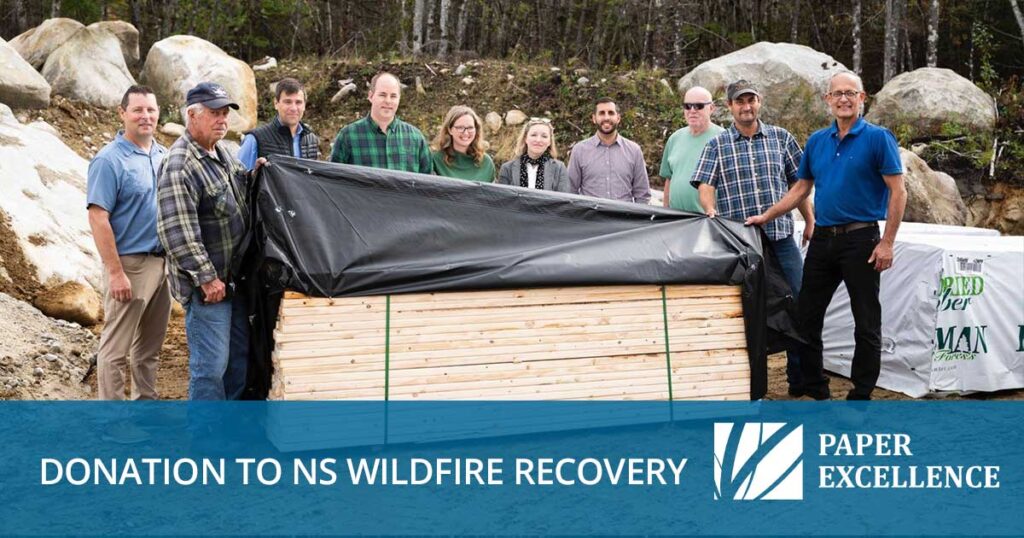 Donation to the Nova Scotia Wildfire recovery