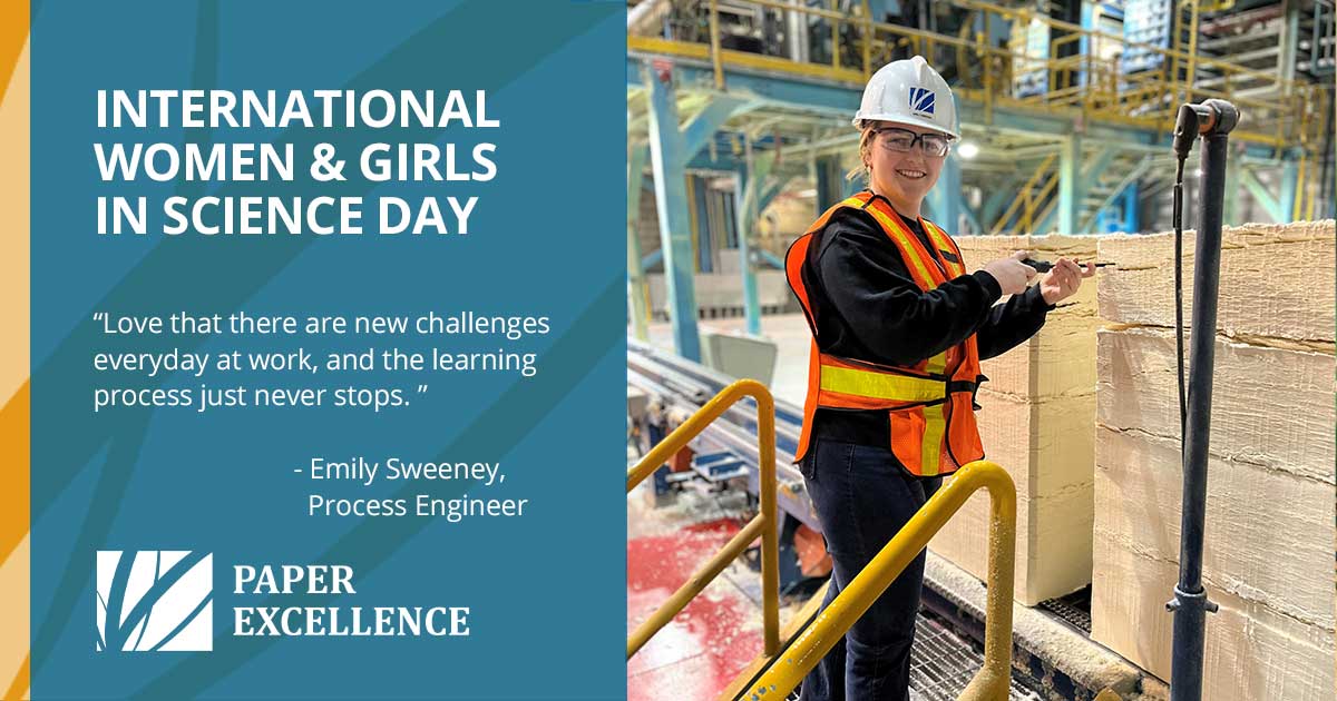 women in safety gear for women science and technology day