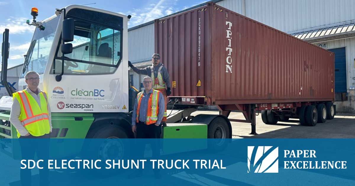 Surrey Distribution Center Electric Shunt Truck